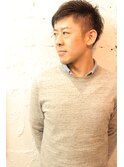 ツーブロックショート
