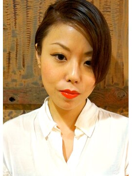 ヘアーアトリエ トムボーイ(hair aterie TOM BOY) タイトボブ