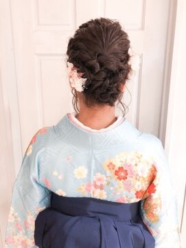 アルクバイネオリーブ 荻窪店(arc by neolive) 卒業式編み込みアップスタイル☆arc  by neolive 荻窪