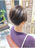 刈り上げ前下がりベリーショート☆