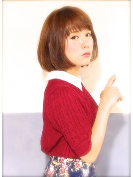 スタジオ 渋谷 原宿(Stujio) 耳かけ×大人かわいいナチュラルボブ