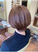 バッサリショートボブ