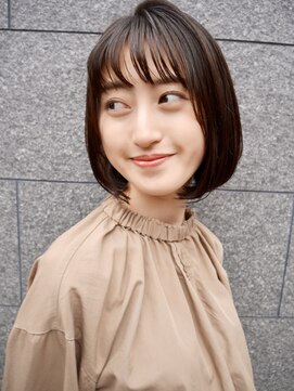 シュシュ(shushu) 年代問わず素敵な顎ラインボブ 【有海一生】