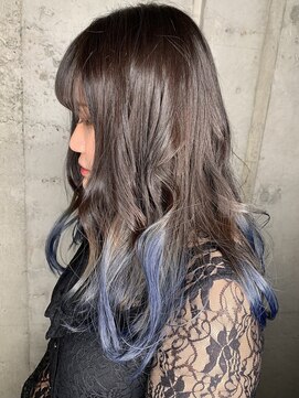 ジャーニー(journey) グラデーションカラー×インディゴブルー