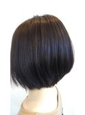 襟足すっきりショートボブ☆