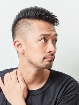 エヌドットバーバー ギンザ(N.BARBER GINZA) フェード/ハードパート/七三分け