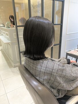 ネオリーブギンザ 銀座店(Neolive GINZA) 艶髪カラー ☆ 透け感たっぷりグレージュカラー