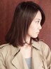  【再来】≪水流シャンプー≫根元カラー＋３ステップTR￥3360（税込￥3718）