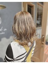 ランカ(ranka)&nbsp;太めハイライトのデザインカラー