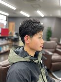 アップバングショート