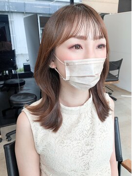 アリュウル 表参道(ALLURE) 韓国くびれヘア　透明感カラー　ベージュ　髪質改善　グレージュ