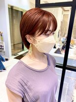 ネオリーブギンザ 銀座店(Neolive GINZA)&nbsp;マンダリンオレンジカラー×ショート