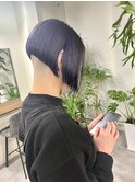 西区新町美容室★roots★ツーブロック前下がりボブ