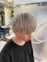 ヘアースペースブルーム ヒーロー 園田店(HAIR SPACE BLOOM hero) 【園田/ホワイトカラー】大人気ブリーチカラーです
