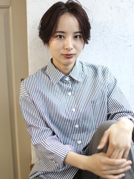 バース(BIRTH) 天神【BIRTH】大人可愛いハンサムショート×束間パーマ　2