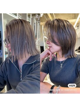 ヴァイス 新宿店(VAICE) 簡単ヘアセット/レイヤーカット［新宿/ショートボブ/前髪］