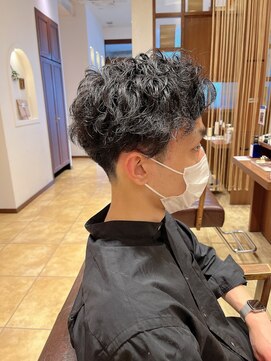 ブランシェ 高蔵寺店(BRANCHE) ☆メンズ☆刈り上げアップバング【北川】