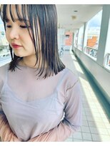 ヌル ヘア デザイン(nullus hair desigh)&nbsp;レイヤーカット/レイヤーミディアム/切りっぱなしミディアム