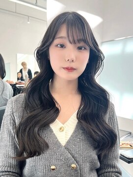 ニトバイアンキシム(nit by ahnkism) 韓国風レイヤーカット顔まわりくびれオルチャン堀江