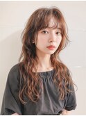ウェーブパーマ　くるくるパーマ　レイヤーカット ウルフ