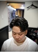 マッシュ短髪ツーブロックモテる束感モテ髪イケメン黒髪ビジネス