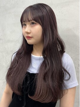 キラ 原宿(KILLA) ブリーチなしダブルカラー/ラベンダーカラ／ーローレイヤー/原宿