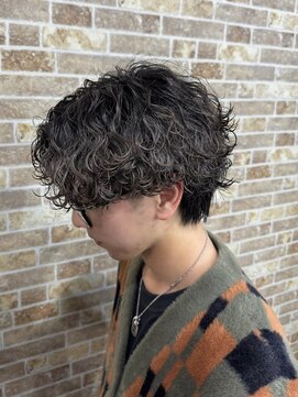 メルティエ(Mertie) 波巻きパーマ【メンズカット・メンズサロン・メンズ・錦糸町】