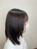 ファム 十日市店(femme)&nbsp;ストレート×顔まわりレイヤー