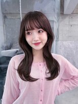 フィヴェント(Fivent)&nbsp;美髪韓国レイヤーイメチェン似合わせ小顔シースルーワイドバング