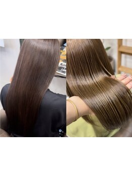 髪質改善×内部補修で潤いとツヤのある髪へ。クオリティと本質にこだわったトリートメントが大人気◎