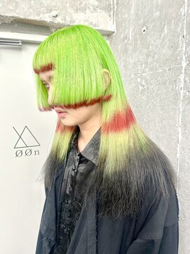 オーン(OOn) キミドリ×赤