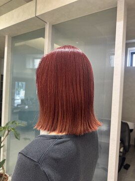 ヘアーサロンデフォーエバーヴィーダ(hairsalon de Forever vida) レッドピンク♪