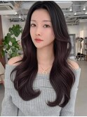《Agu hair》バタフライレイヤー×numberA.ケアオイルスリーク