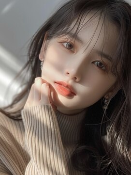 ミルキーブラウン×フェミニンロング