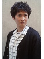 レジュアル(RESSUAL) かき上げヘア ニュアンスマッシュ サイドパート ビジネス