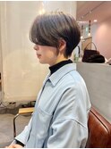 【大人ハンサムショート/グレージュカラー】KYOKA