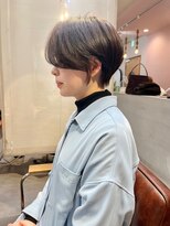 ナンバー 六本松(Number)&nbsp;【大人ハンサムショート/グレージュカラー】KYOKA