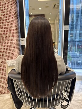 パーマ落としラボ アピッシュ 銀座(apish) パーマ落としパーマ直しレイヤーカット髪質改善トリートメント