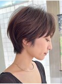 ショートヘアくびれショートショートボブ大人ショート表参道青山