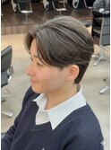 MEN’S HAIR/千葉駅/センターパート/曲がる縮毛矯正/齊藤大樹