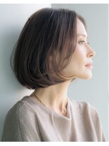 アベックプレジール 海老津店(AVEC PLAISIR)&nbsp;大人の余裕を纏うエレガントショートボブ