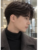ベル 新宿(Belle)&nbsp;韓国ヘア　ニュアンスパーマ　センター分け　カルマパーマ　新宿