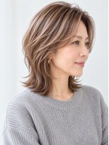ノイ(neu)&nbsp;【静岡エリア】白髪ぼかしハイライト/レイヤーカット