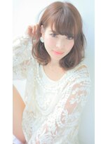 アンジュ ヘアー(Ange hair)&nbsp;ふわミディ　小顔ボブ