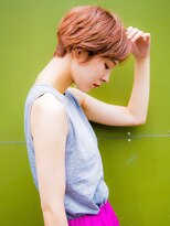 リリアン 表参道(relian)&nbsp;ピンクカラーも骨格カットでカッコよく☆