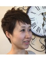 ヘアージン 野々市(hair Jin) ショート レイヤー