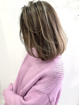 ルモア(RUMOR) Rumor×「3Dハイライトカラー」アッシュベージュ