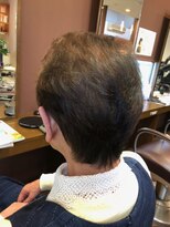 美容室 プラス ワン(PLUS ONE)&nbsp;ショートレイヤー＋MIXハーブで染めるナチュラルブラウン