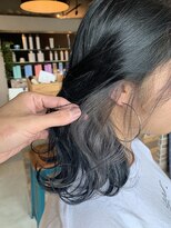 ソル ヘアー デザイン(SOL HAIR DESIGN) ☆SOL☆イヤリングカラー×グレーシルバー