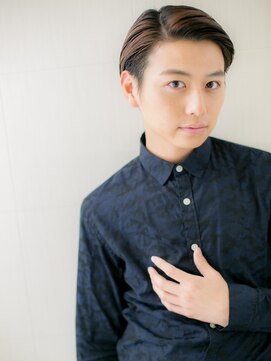 グルーミングサロン バーバー キャッスル 北浦和西口(Grooming salon Barber Castle) ちょっぴりモードに…オールバックスタイルC